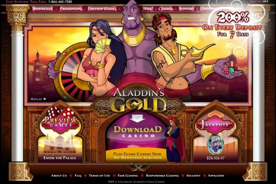 No Deposit Codes For Aladan Gold Casino