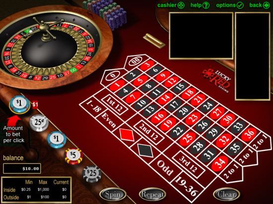 lucky red casino roulette