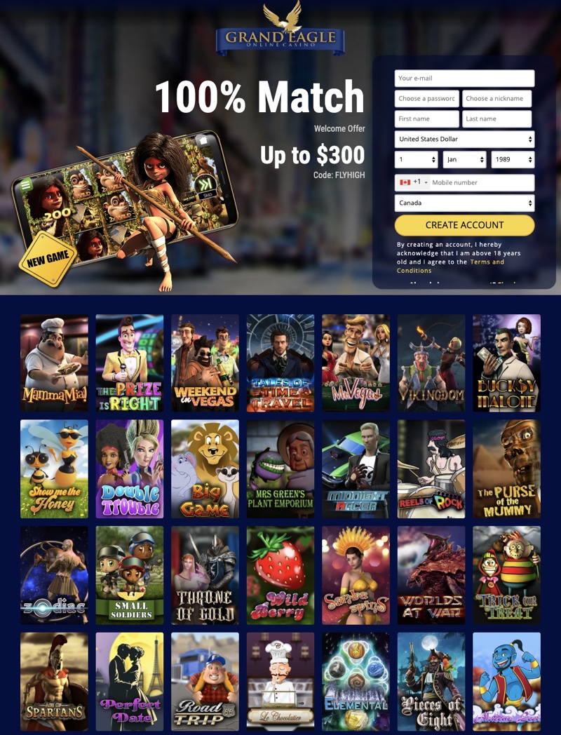 Grand eagle casino free codes