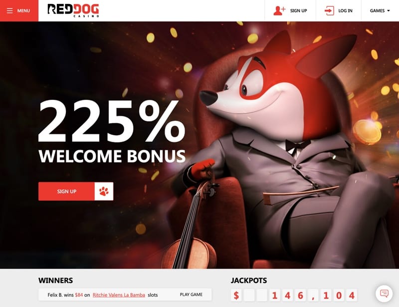 Red Dog Casino Bonus