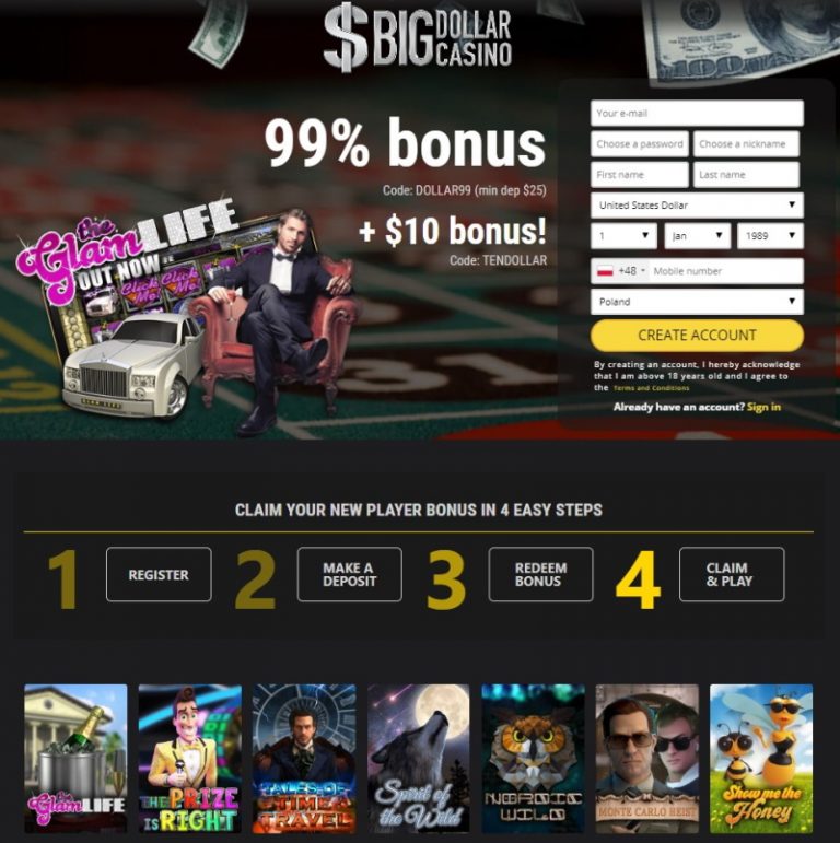Big dollar casino codes Big dollar casino codes